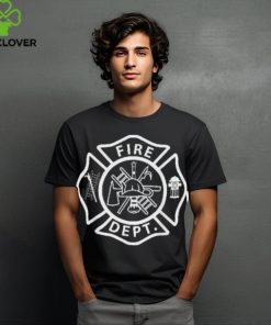 Fire Departt Logo Uniform Fireman Symbol Firefighter Gear Shirt