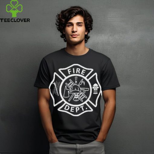 Fire Departt Logo Uniform Fireman Symbol Firefighter Gear Shirt