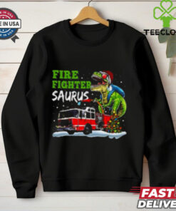 Fire Fighter Saurus T Shirt