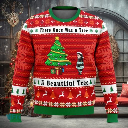 Fire Force A Beautiful Tree Ugly Christmas Sweaters 3D Super Hot