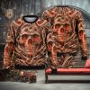 Drum Kit Love Drum Grey 3D Full Print Ugly Sweater Christmas Gift Sweater