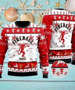 Fireball Christmas Ugly Christmas Sweater