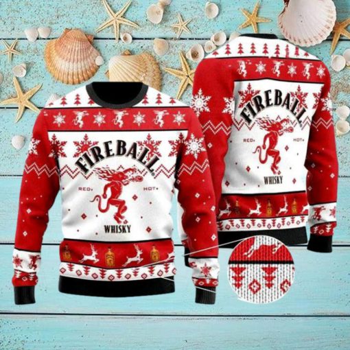 Fireball Christmas Ugly Christmas Sweater