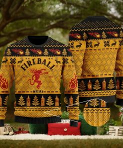 Fireball Cinnamon 3D Printed Ugly Christmas Sweater Perfect Holiday Gift
