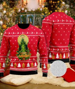 Fireball Grinch Snow Ugly Christmas Sweater