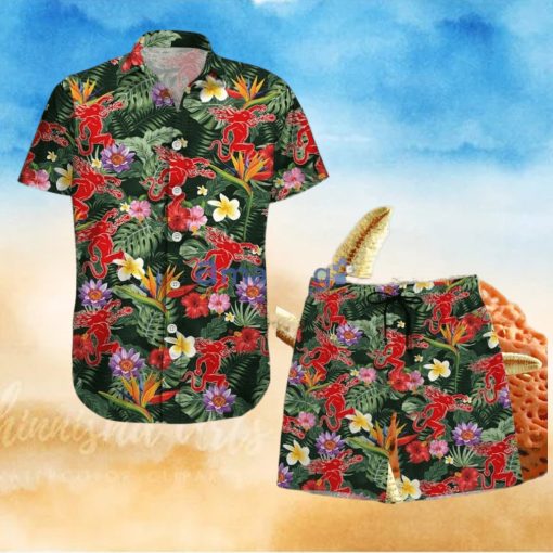 Fireball Hawaiian Shirt And Shorts And Short Gift For Men And Women