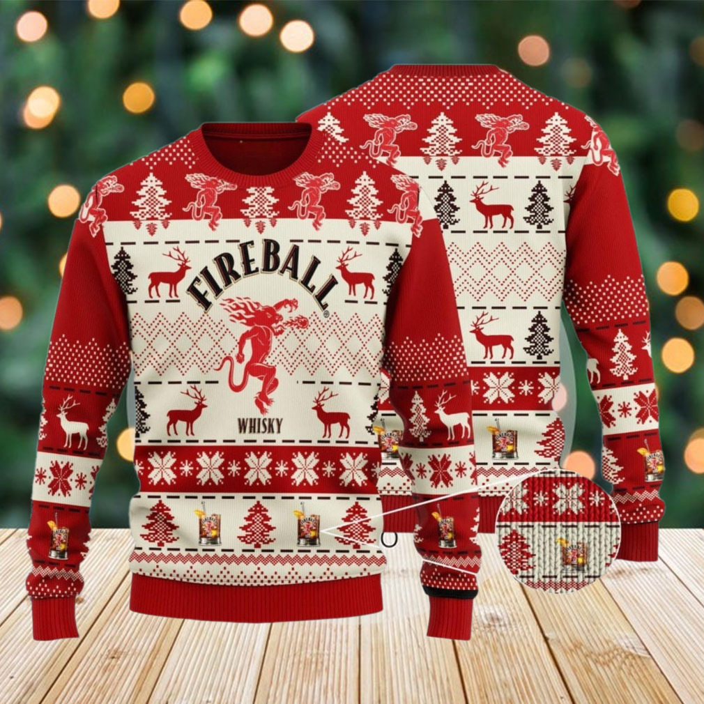 Fireball Whisky Christmas Sweater, Drinking Christmas Shirt, Ugly Sweaters For Women Man Fireball Whisky Christmas Sweater, Drinking Christmas Shirt, Ugly Sweaters For Women Man