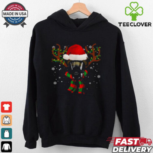 Firefighter Christmas Deer Firefighter Christmas T Shirt
