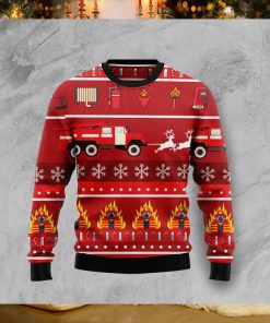 Firefighter Christmas Ugly Christmas Sweater