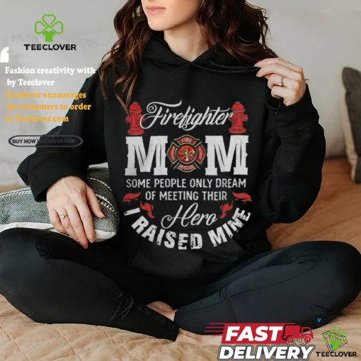 Firefighter Fireman Mom T shirt