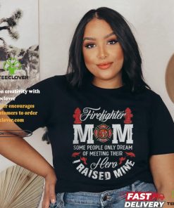 Firefighter Fireman Mom T shirt