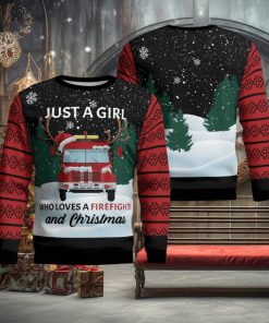 Firefighter Funny Christmas Ugly Sweater Gift For Men And Women