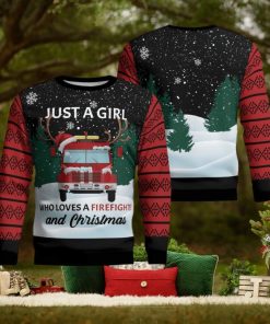 Firefighter Funny Christmas Ugly Sweater Gift For Men And Women