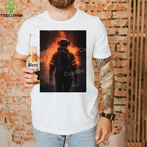 Firefighter In The Flames Shirt
