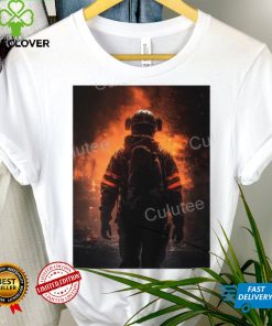 Firefighter In The Flames Shirt