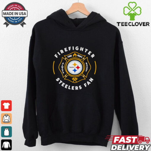Firefighter Steelers fan 2D T shirt