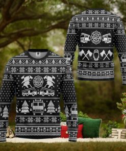 Firefighter Ugly Sweater Best Gift For Christmas