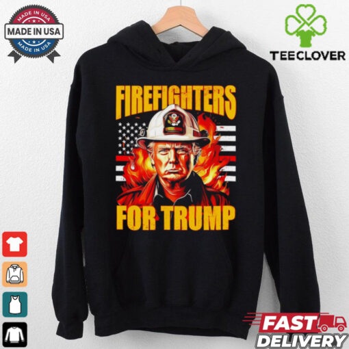 Firefighters for Trump Pray for California LA strong shirt