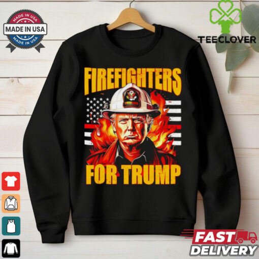 Firefighters for Trump Pray for California LA strong shirt