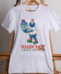 Fireflies Holiday Lights Mason’s 5k Jingle Jog T shirt