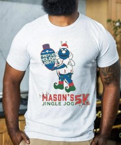 Fireflies Holiday Lights Mason’s 5k Jingle Jog T shirt 3 Fireflies Holiday Lights Mason’s 5k Jingle Jog T shirt