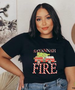 Firetruck Savannah Fire Christmas hoodie, sweater, longsleeve, shirt v-neck, t-shirt