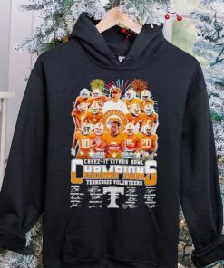 Fireworks 2023 Cheez It Citrus Bowl Champions Tennessee Volunteers signatures hoodie, sweater, longsleeve, shirt v-neck, t-shirt