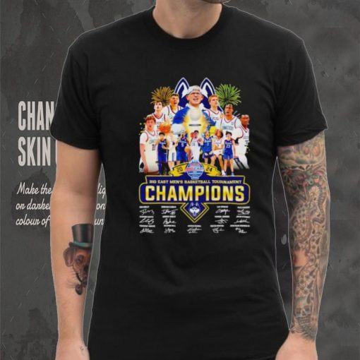 Fireworks 2024 Big East men’s basketball tournament Champions UConn Huskies shirt
