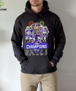 Fireworks 2024 Champions Baltimore Ravens signatures hoodie, sweater, longsleeve, shirt v-neck, t-shirt