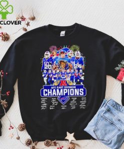 Fireworks Buffalo Bills 2024 AFC East Division Champions signatures shirt