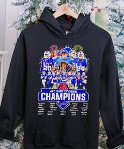 Fireworks Buffalo Bills 2024 AFC East Division Champions signatures hoodie, sweater, longsleeve, shirt v-neck, t-shirt