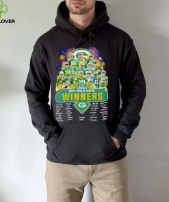 Fireworks Green Bay Packers 2023 NFC Wild Card winners signatures hoodie, sweater, longsleeve, shirt v-neck, t-shirt