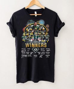 Fireworks Green Bay Packers 23 24 NFC North Divisional Playoff winners signatures hoodie, sweater, longsleeve, shirt v-neck, t-shirt