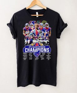 Fireworks Houston Texans 2024 AFC South Division Champions signatures shirt