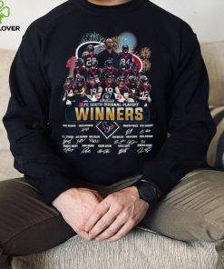 Fireworks Houston Texans 23 24 AFC South Divisional Playoff winners signatures hoodie, sweater, longsleeve, shirt v-neck, t-shirt