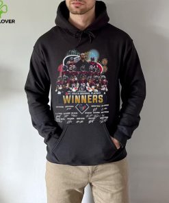 Fireworks Houston Texans 23 24 AFC South Divisional Playoff winners signatures hoodie, sweater, longsleeve, shirt v-neck, t-shirt