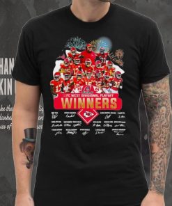 Fireworks Kansas City Chiefs 23 24 AFC West Divisional Playoff winners signatures hoodie, sweater, longsleeve, shirt v-neck, t-shirt