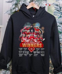 Fireworks San Francisco 49ers 23 24 NFC West Divisional Playoff winners signatures shirt