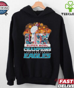 Fireworks Super Bowl LIX Champions Philadelphia Eagles shirt