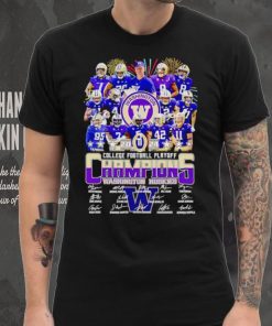 Fireworks Washington Huskies 2024 College Football Playoff Champions signatures hoodie, sweater, longsleeve, shirt v-neck, t-shirt