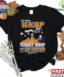 First Annual Thanksgiving Day Turkey Drop With Les Nessman Shirt