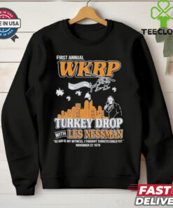 First Annual Thanksgiving Day Turkey Drop With Les Nessman Shirt