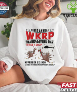 First Annual WKRP Hooded shirt