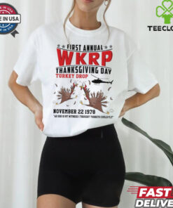 First Annual WKRP Hooded shirt