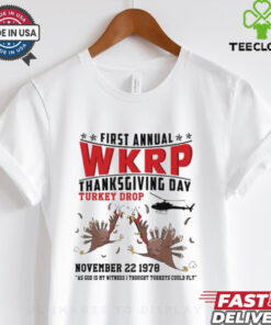 First Annual WKRP Hooded shirt