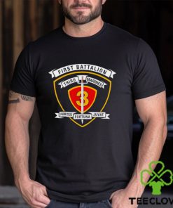 First Battalion Third Marines Fortes Fortuna Juvat logo hoodie, sweater, longsleeve, shirt v-neck, t-shirt