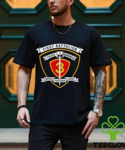 First Battalion Third Marines Fortes Fortuna Juvat logo hoodie, sweater, longsleeve, shirt v-neck, t-shirt