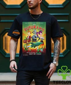 First Poster For Futurama Season 12 Premieres July 29 On HuLu Unisex T Shirt