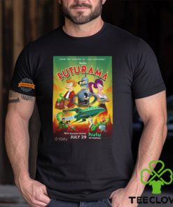 First Poster For Futurama Season 12 Premieres July 29 On HuLu Unisex T Shirt