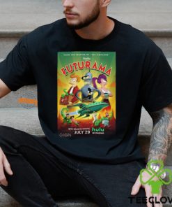 First Poster For Futurama Season 12 Premieres July 29 On HuLu Unisex T Shirt